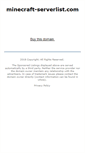 Mobile Screenshot of minecraft-serverlist.com